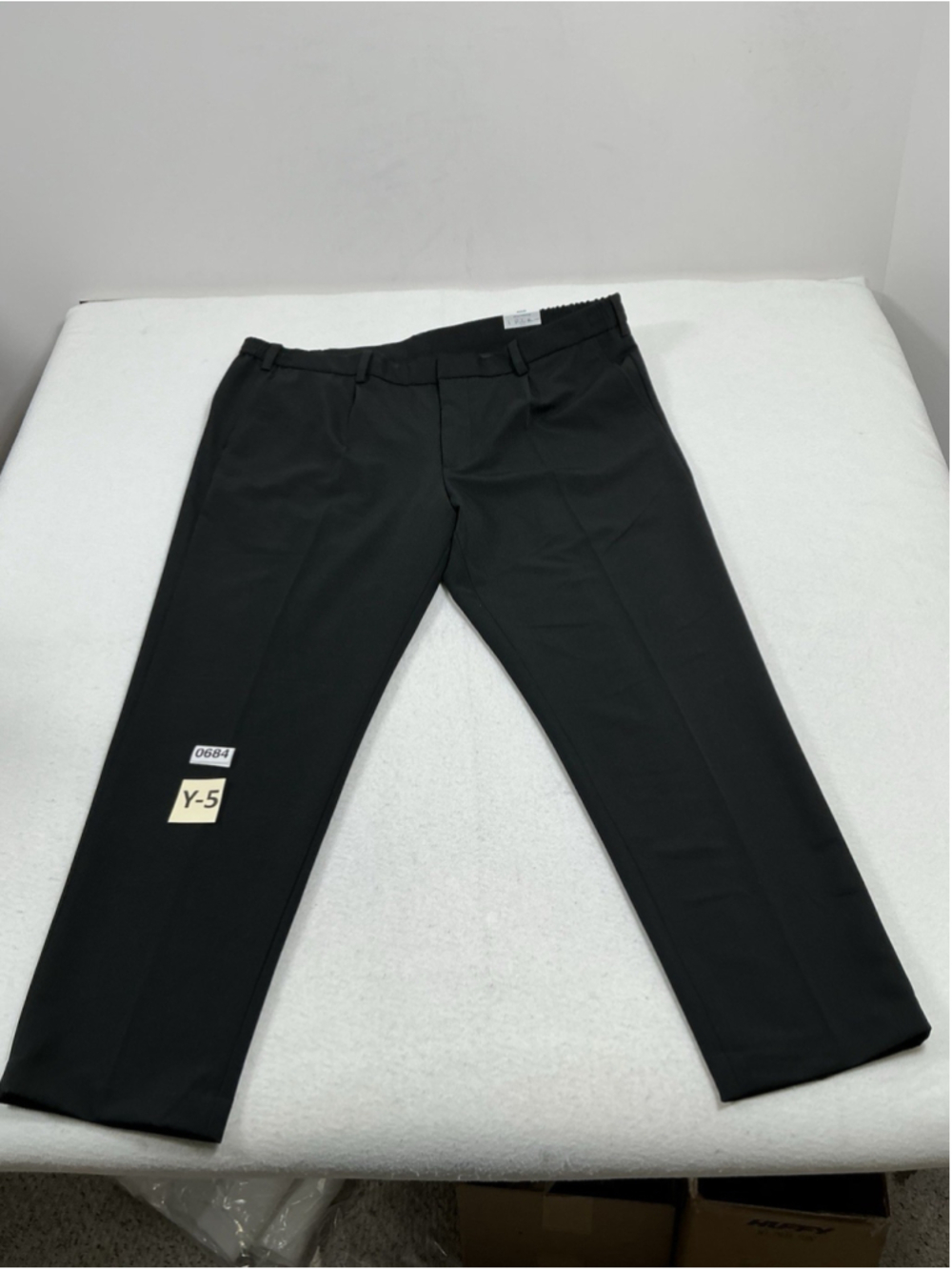 Men’s NWT George Dress Pants 42x30 Black Wrinkle Resistant